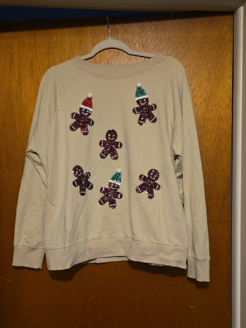 white birch Cream Crewneck Sweatshirt